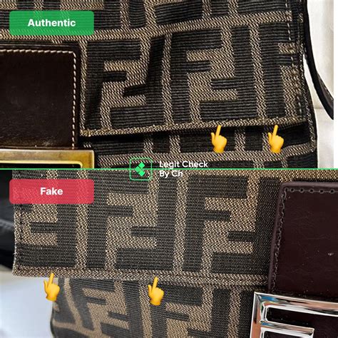 fake fendi vs real